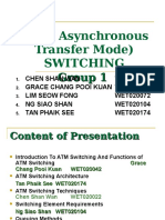 ATM (Asynchronous Transfer Mode) Switching: Group 1