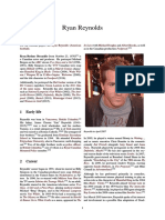 Ryan Reynolds PDF