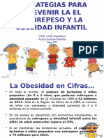 Estrategias para La Prevención de La Obesidad Infantil