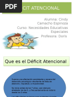 Deficit Atencional