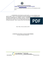 Edital #39 - Homologação Do Resultado Final Do Processo Seletivo Estagiário