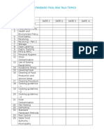 Training Manual - HSE Training Tool Box