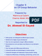 Fundation of Group Behavior