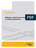 Guideline Effective Control and Management of Railway Operations PDF