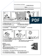 III Bimestre Língua Portuguesa 5º Ano