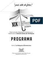 Programa FIL2016