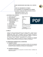 Formulacion de Proyectos Mineros