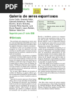 Guia Actividades Galeri Seres Espantosos PDF