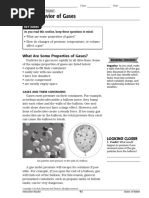 3-4 Gas Laws Int - Reader - Study - Guide PDF