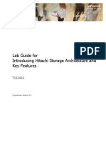 Lab Guide For Introducing Hitachi Storage Architecture and Key Features