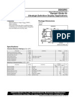 Damper Diode For Ultrahigh-Definition Display Applications: DD52RC