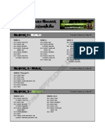Lean Beast Schedule: Block 1