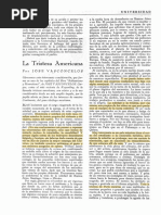 Vasconcelos. La Tristeza Americana