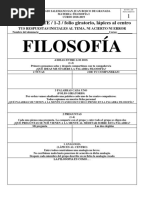 Rutinas Del Pensamiento (I) Filosofía 1º Bachillerato