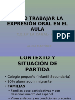 Como Trabajar Expresion Oral Aula PDF