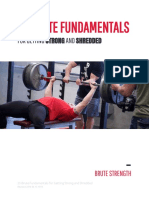 Mens - 25 Brute Fundamentals For Getting Strong and Shredded PDF