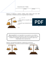 Ecuaciones de 1° Grado Sandra Carvajal