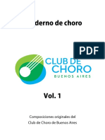 Cuaderno de Choro 1 Club de Choro de BsAs