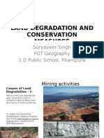 Land Degradation and Conservation