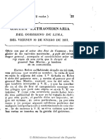 Gaceta Del Gobierno de Lima (1810) - 19-1-1821