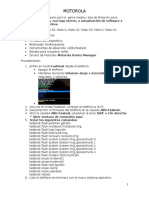 Motorola Reinstalacion de Software