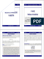 Tema 3 Medidas de Variabilidad y Asimetría PDF