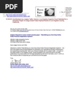 10-06-03 Soliciting Judges Connor, Yaffe's Comments On Corruption - Data Mining As A Civic Duty - Online Public Prisoners Registration Systems S