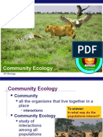 Community Ecology Powerpoint