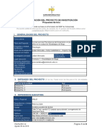 Formato Proyectos de Investigación Uniminuto