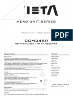 Vieta Manual CCM245R PDF