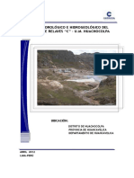 Estudio Hidrologico Hidrogeologico Deposito Relaves C Caudalosa1 PDF