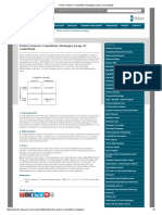 Porter's Generic Competitive Strategies (Ways of Competing)