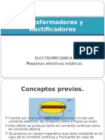 Transformadores y Rectificador