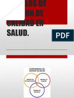 Modelos de Gestion de Calidad en Salud