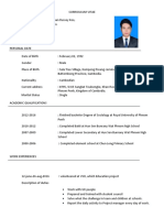 Curriculum Vitae Dara