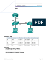 Lab 5 - Observing ARP: Topology