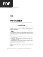 Mechanics: Force System