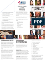 Poverty Simulation Brochure PDF For Print PDF