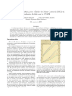 Fisica y Medicina Reporte de IMC