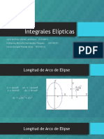 Integrales Elípticas