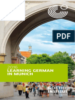 Learning German in Munich: Sprache. Kultur. Deutschland