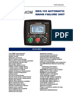 Datakom DKG109 Control Auto Start Panel Engine Genset