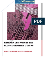 Réparer Pannes Plus Courantes D'un PC PDF