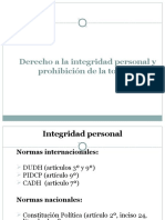 Afectaciones A La Integridad Personal