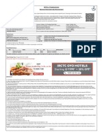 Irctcs E-Ticketing Service Electronic Reservation Slip (Personal User)