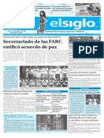 Edición Impresa Elsiglo 24-09-2016