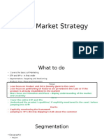 Go To Market Strategy