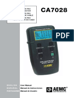 Aemc Ca7028 Manual