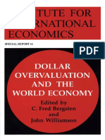 Bergsten & Williamson - Dollar Overvaluation and The World Economy (2003)