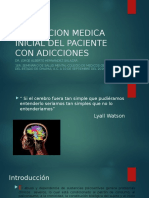 Valoracion Medica Inicial Del Paciente Con Adicciones